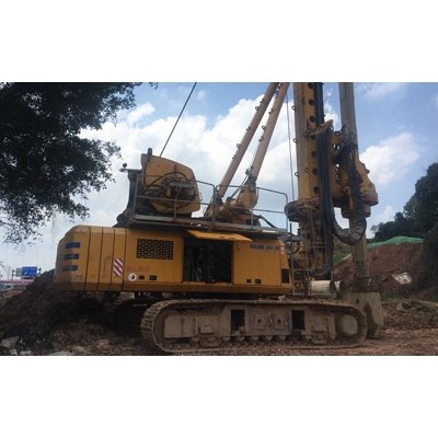 寶峨BG38旋挖鉆機(jī)，現(xiàn)場服務(wù)記錄