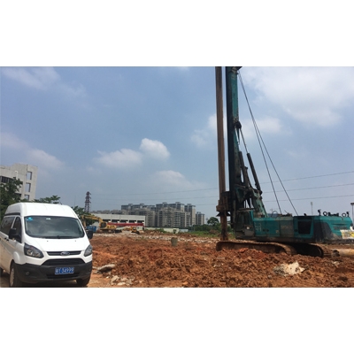 山河智能SWDM36旋挖鉆，祥希液壓現(xiàn)場服務(wù)記錄