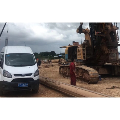 惠州寶峨BG25旋挖鉆機(jī)，祥希液壓現(xiàn)場(chǎng)服務(wù)記錄